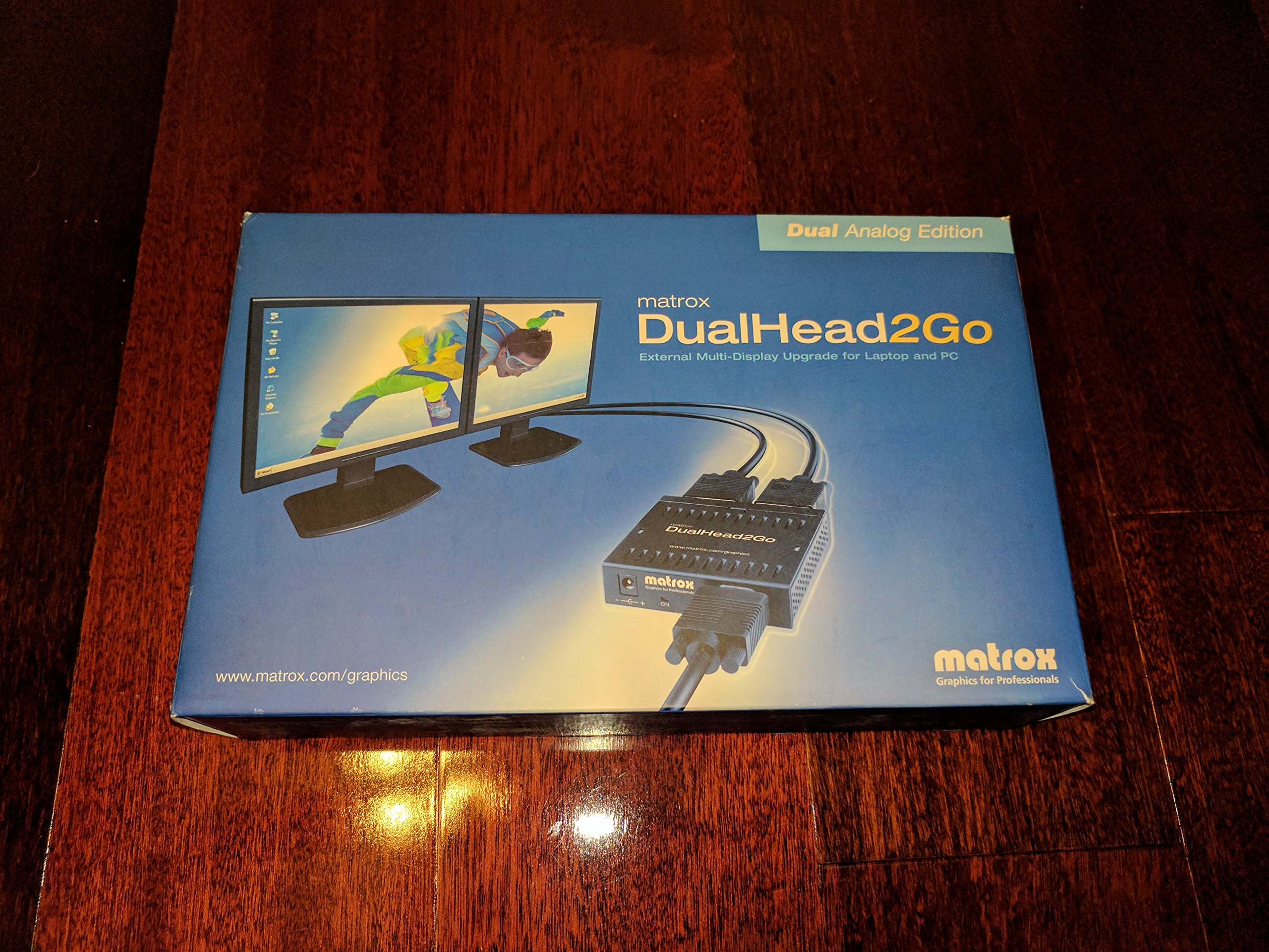 Amazon.co.jp: Matrox MAT-D2G/A/USB Electronic マルチモニタ対応